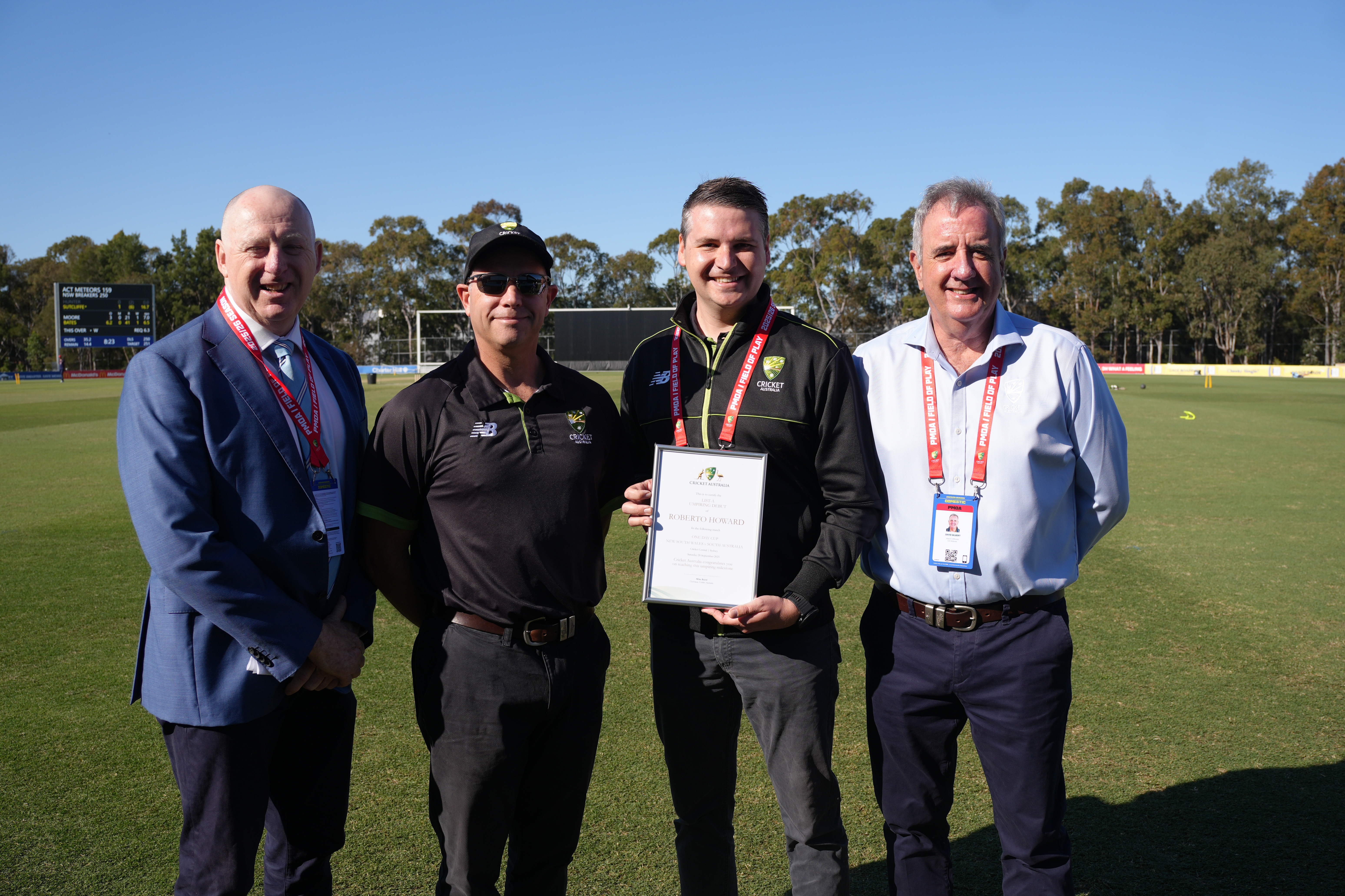 Howard Makes List A Umpiring Debut | Cricket NSW